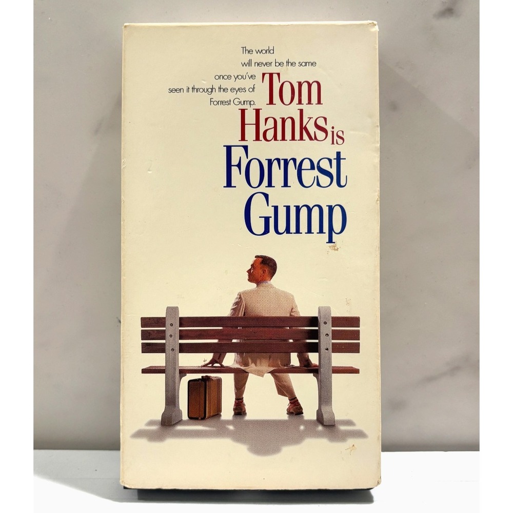 Paramount Vintage Forrest Gump VHS 1994 Tom Hanks Hi-Fi Stereo Drama Movie